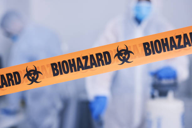 Professional Infectious Disease Decontamination technician working in Londonderry, NH